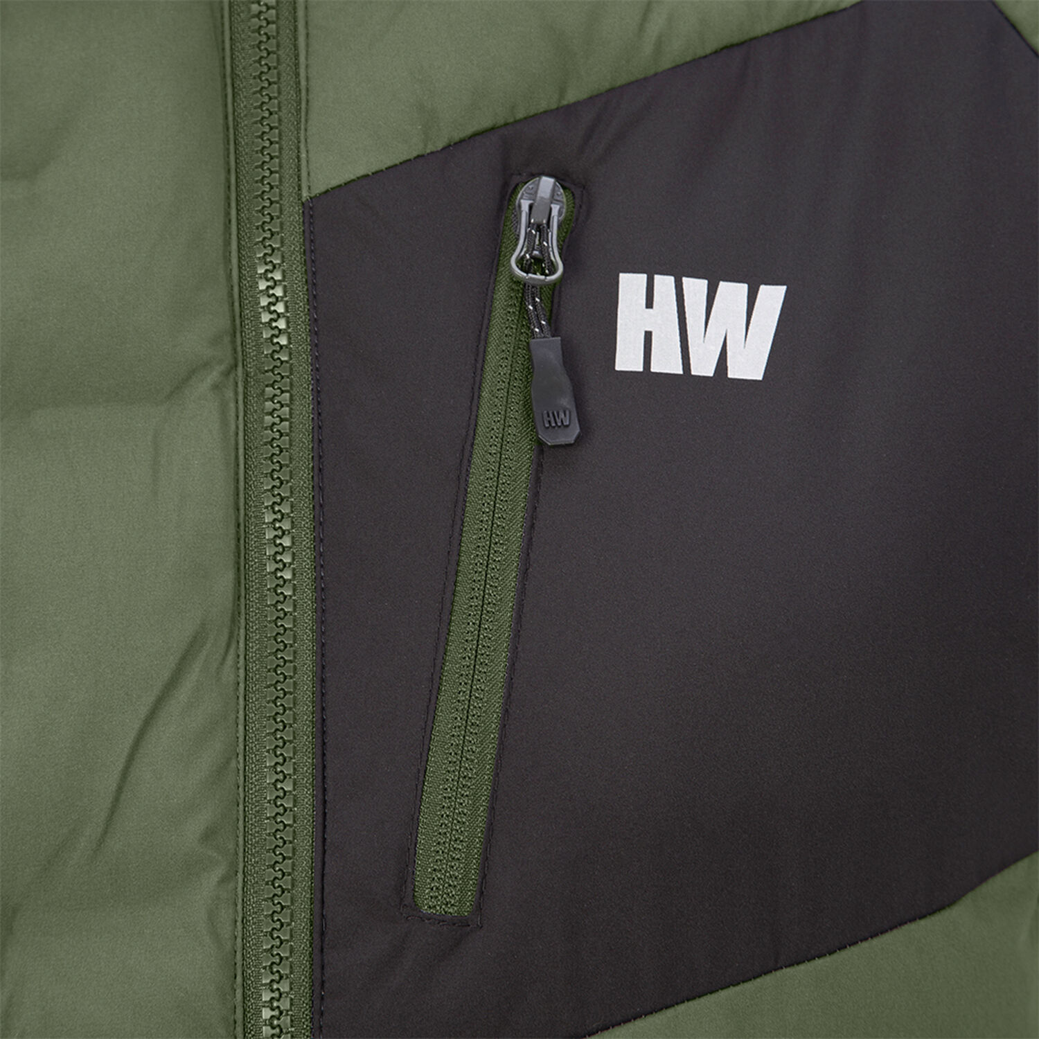 Parka Insulada Hw Explorer S/gorro Hombre Verde Oliva image number 3.0